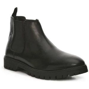 Men's Vince Camuto Zavara Lugg  Chelsea Boot Black Size US 12M